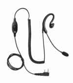 Komunica PWR-MIC-2-M Microauricular tipus boom, Bidireccional, Noise Cancelling - Compatible walkies 2 pins Motorola, Kombix, Tecom series IP