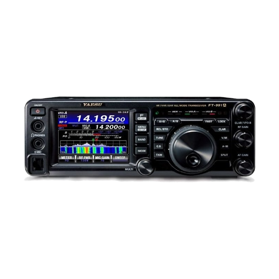 YAESU FT-991A transceptor radioaficin Multibanda y Multimodo