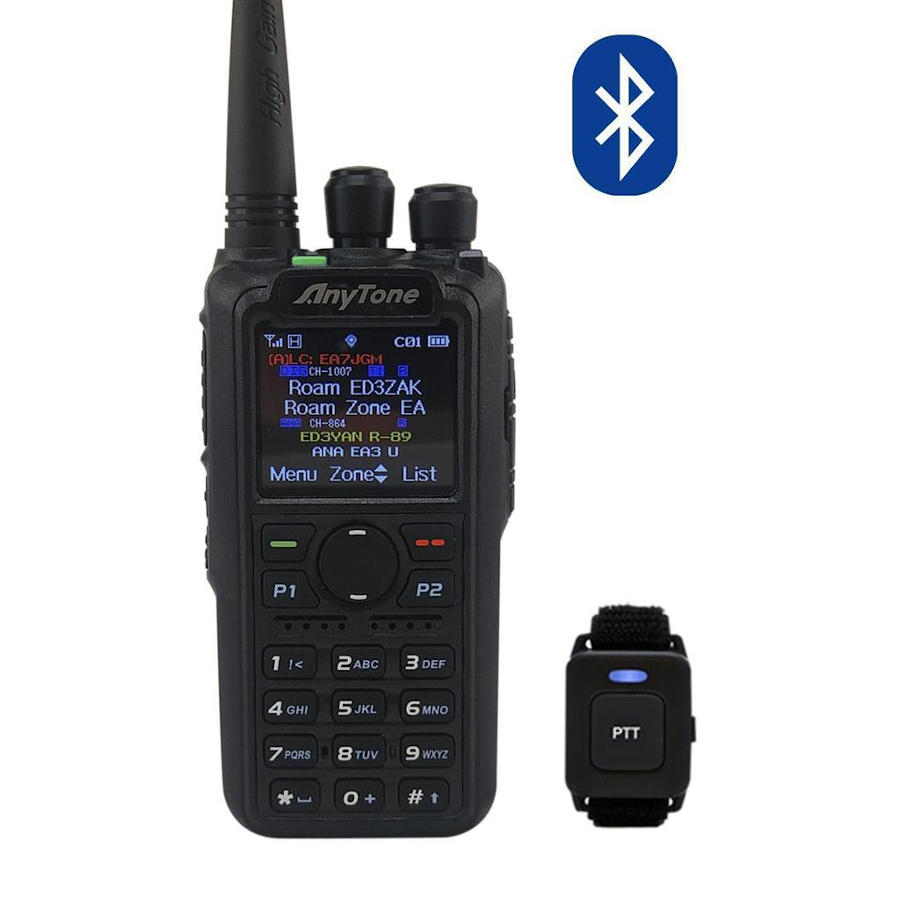 Telecom MABT-2PTT Pinganillo Bluetooth para emisoras y walkies