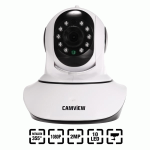 Cmara IP inalmbrica motorizada 2Mp camview CV0145