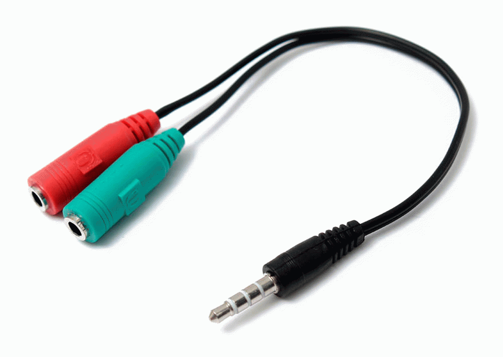 Adaptador de Audio para micrófono + Auriculares MiniJack 3.5 : :  Electrónica
