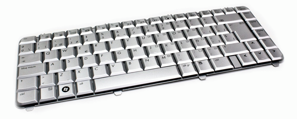 Teclado de recambio para ordenador portátil HP - HP dv5-1000 71077