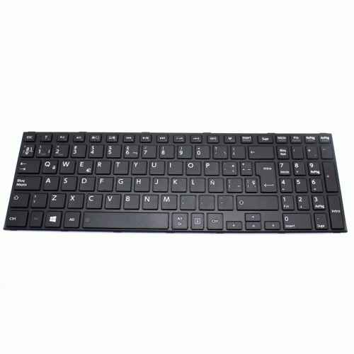 Teclado de recambio para ordenador portátil TOSHIBA - TOSHIBA SATELLITE pro c50-b negro 71554