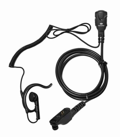 Komunica PWR-PRO-ICF30  Microauricular pinganillo con orejera ergonómica para walkies Icom IC-F30, IC-F40, IC-M87...