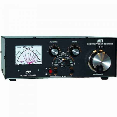 MFJ-969 DELUXE VERSA TUNER II acoplador de antena manual y medidor SWR de 1.8 a 60 MHz 300 W