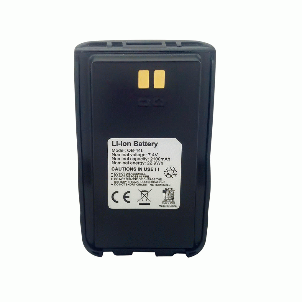 Batería Anytone QB-44L Li-Ion 7,4 V 2100 mAh para walkie DMR AT-D868UV, AT-D878UV y AT-D878UV Plus