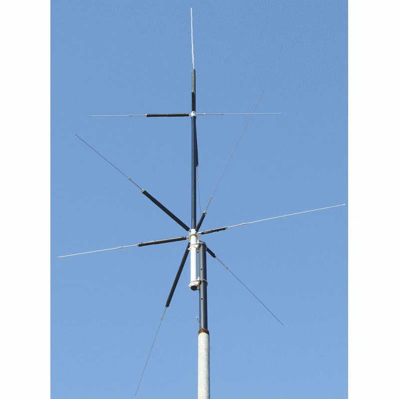 MFJ-2389 antena multibanda HF / VHF / UHF para base