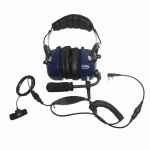 Team PR-2309 Micro-cascos para entornos ruidosos conector walkies Team Tecom serie X5 Z5